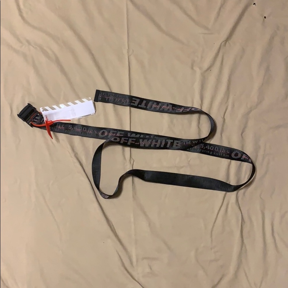 Authentic Off white black belt !!